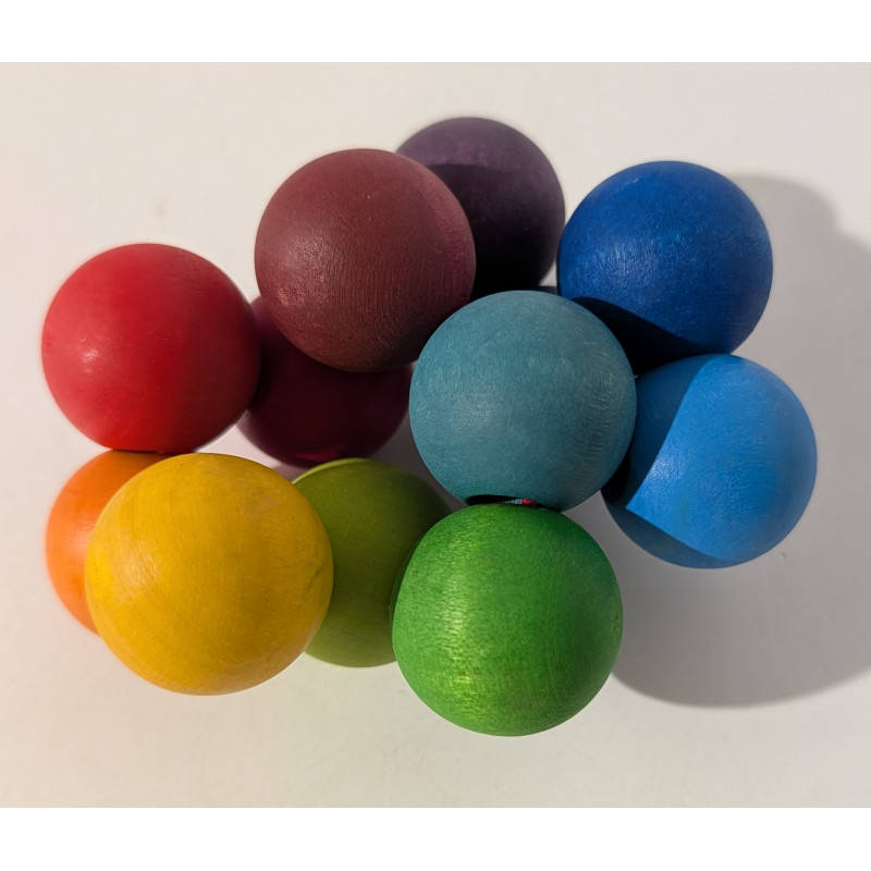 Hochet grappe de perles