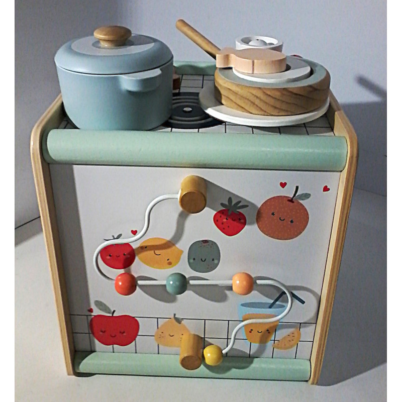 Cube cuisine en bois - Vertbaudet