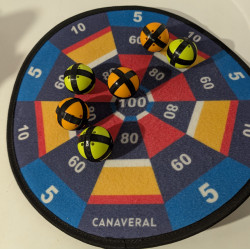 Cible en velcros - CANAVERAL