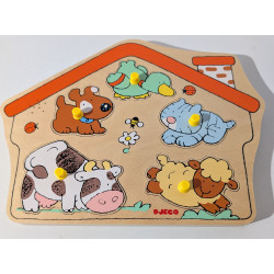 Puzzles en bois - DJECO