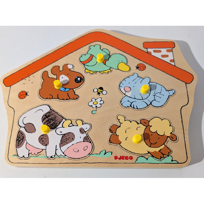 Puzzles en bois - DJECO
