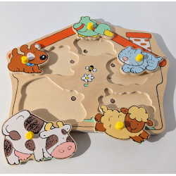 Puzzles en bois - DJECO