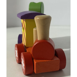 Train en bois