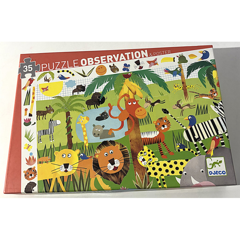 Puzzle observation - Djeco