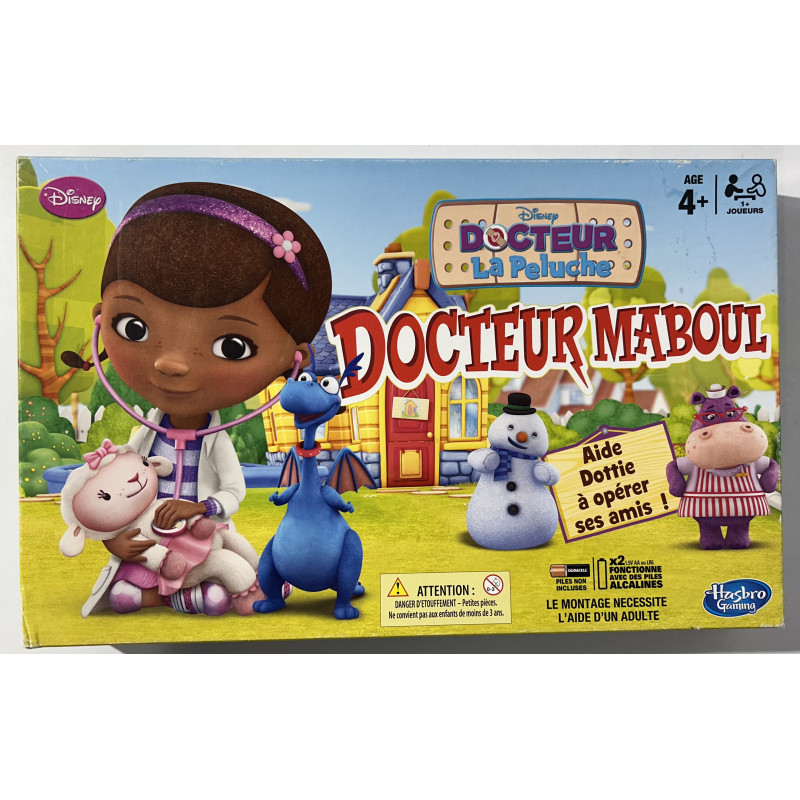 Jeu de société docteur Maboul- édition Docteur la Peluche-Hasbro