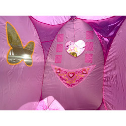 Tente pop up château de princesse