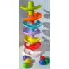 Tour spirale colorée