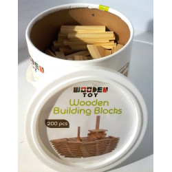 planchettes de construction type kapla - Wooden toy