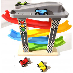 Circuit voiture en bois -...