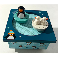 Boite à musique pingouins...