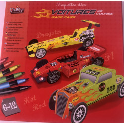 Maquette déco  Voiture de...