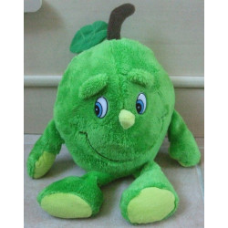 Peluche fruit Verte