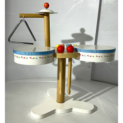 Batterie en bois Montessori...