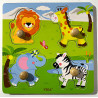 Puzzle en bois animaux - VIGA