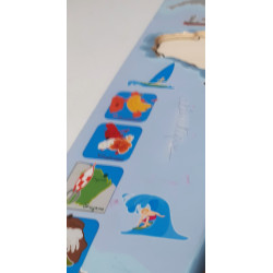Puzzle carte des régions de France