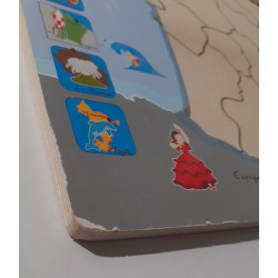 Puzzle carte des régions de France