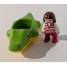 Petit bateau crocodile - Playmobil 123