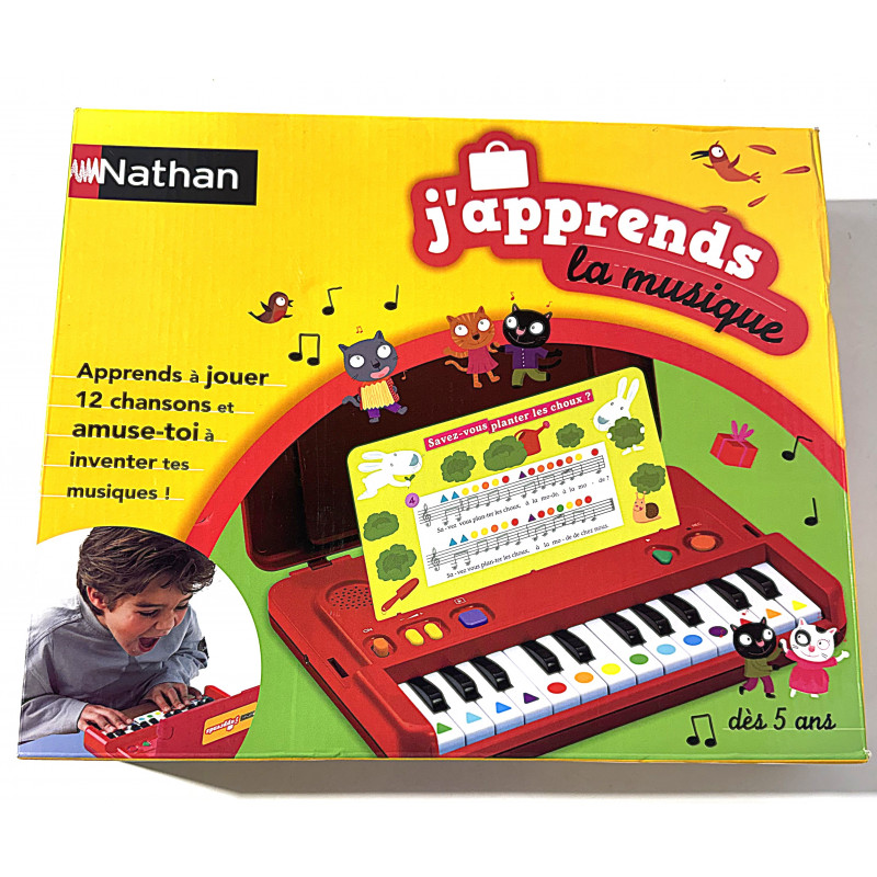 J'apprends la musique piano-  NATHAN
