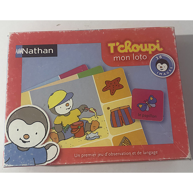 mon loto tchoupi - Nathan