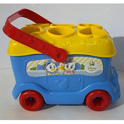 Le bus des formes Baby Mickey - Clémentoni