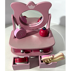 Petite coiffeuse en bois rose - VILAC