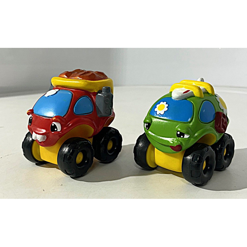 Lot de deux véhicules de chantier vroom planet - SMOBY