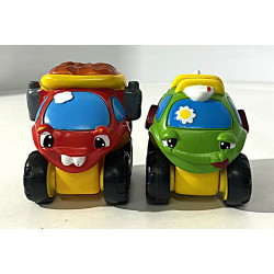 Lot de deux véhicules de chantier vroom planet - SMOBY