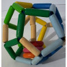 hochet balle en bois - Space