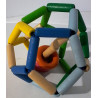 hochet balle en bois - Space