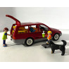 Famille en voiture Playmobil  création LRE