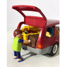 Famille en voiture Playmobil  création LRE