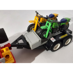 Playmobil Jeep et Moto cross réf. 3754 - Création LRE