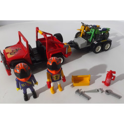 Playmobil Jeep et Moto cross réf. 3754 - Création LRE