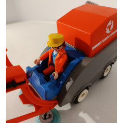 Agent avec balayeuse - Playmobil 4045