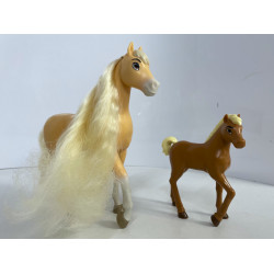 Cheval Chica Linda et son petit - Mattel