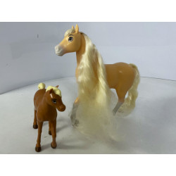 Cheval Chica Linda et son petit - Mattel