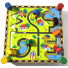 Labyrinthe en bois coulissant