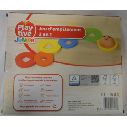 Jeu d'empilement 2 en 1 playtive junior