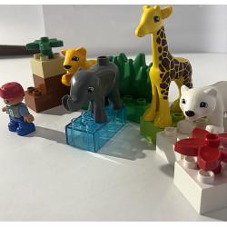 Les bébés animaux du zoo - Lego Duplo - 4962