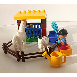 Les chevaux - Lego Duplo...
