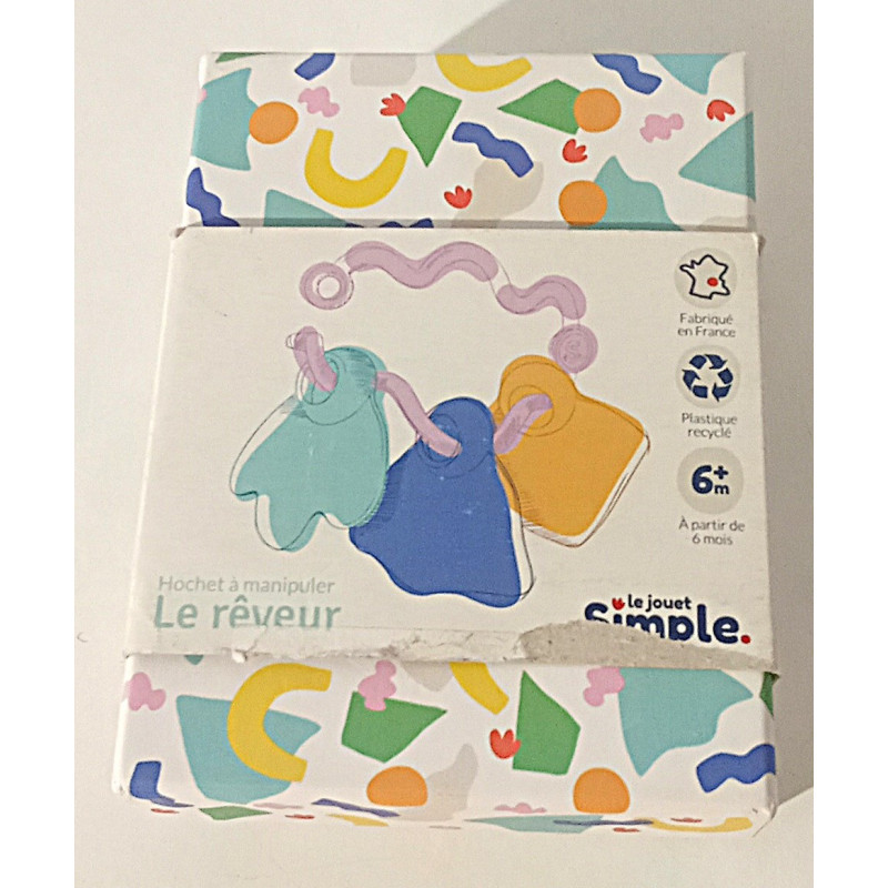 Hochet à manipuler - Le jouet simple