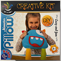 Kit créatif - Pillow Monster - D-TOYS