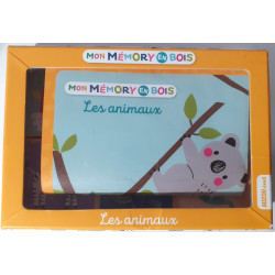 Memory en bois les animaux...