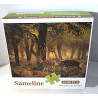 Puzzle animaux dans la foret