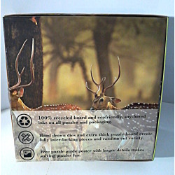 Puzzle animaux dans la foret