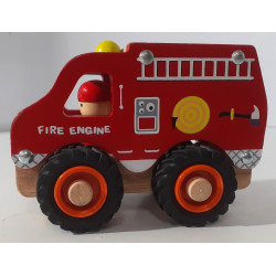 Camion pompier en bois - Smyths Toys