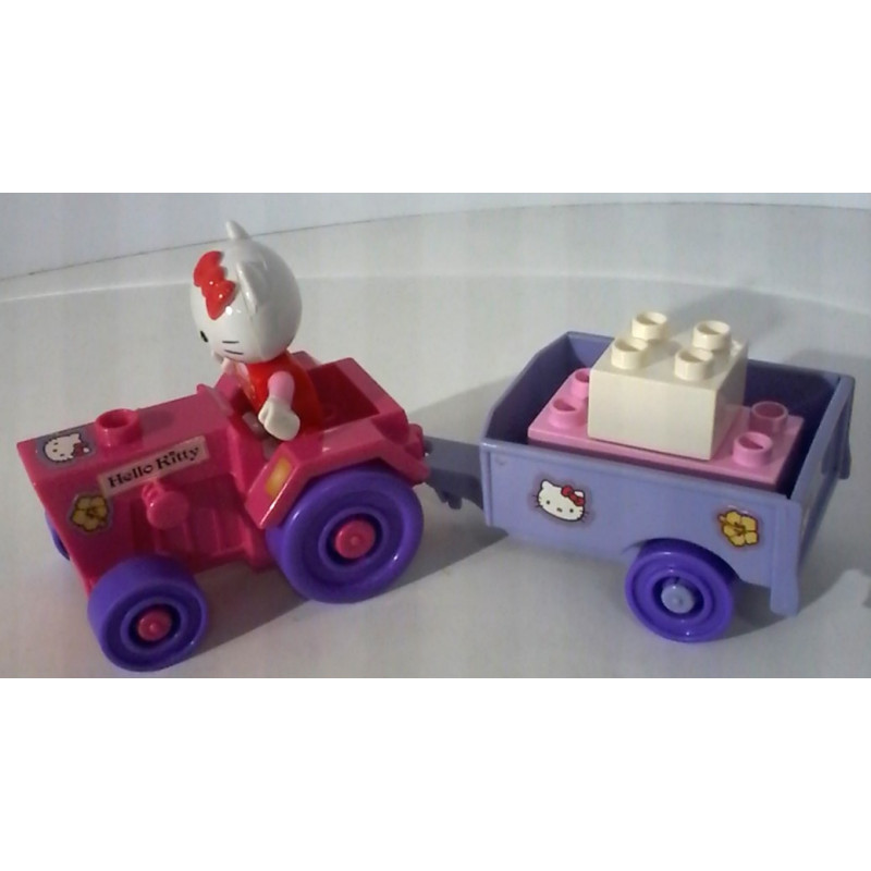 Tracteur Hello Kitty - Lego Duplo réf 8666