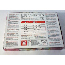 Puzzle 4 en 1 Minnie Disney - EDUCA