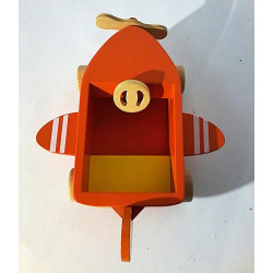 Avion en bois - ItsImagical