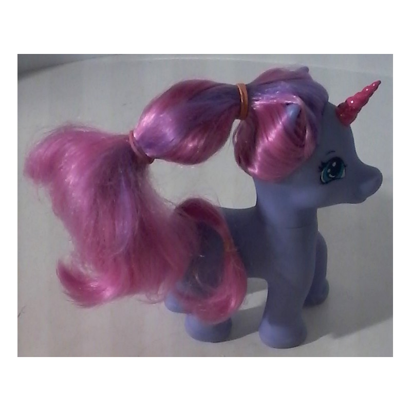 Petit poney Rainbow swirl Sparkle Glitter